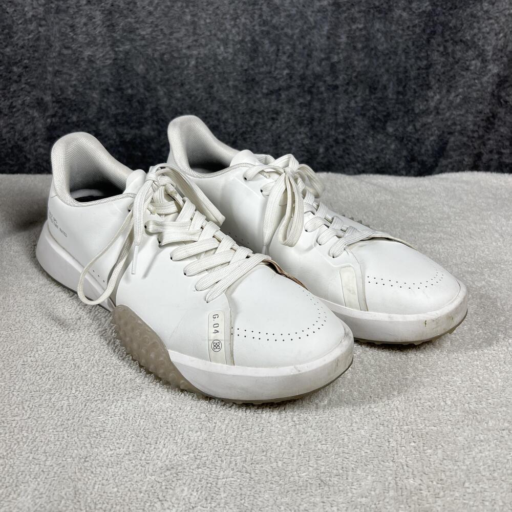 G/FORE Shoes Mens Size 11 White Microfiber Golf Sneaker Cushioned Low Top